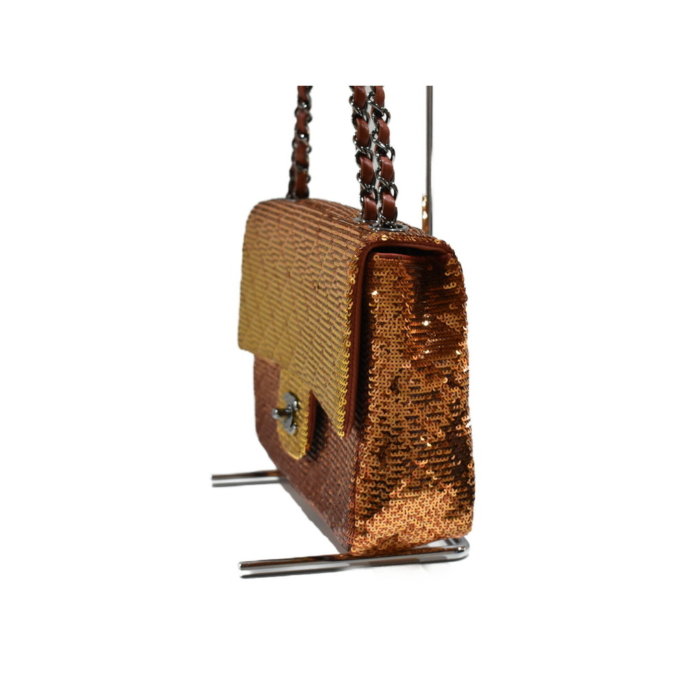 Chanel Sequin Chain Matelasse Bag Shoulder